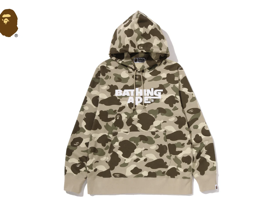 【BAPE男生】0718發售 COLOR CAMO PULLOVER HOODIE