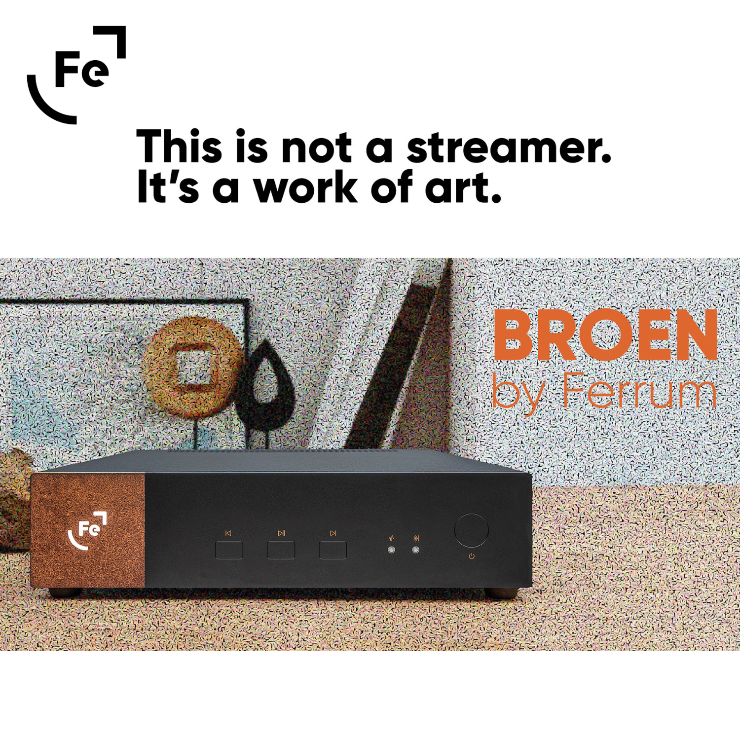 【新產品】Ferrum BROEN 網路串流轉盤