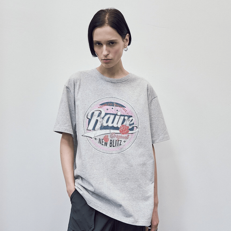 RAIVE｜Circle Raive Graphic T-shirt [3 colors]