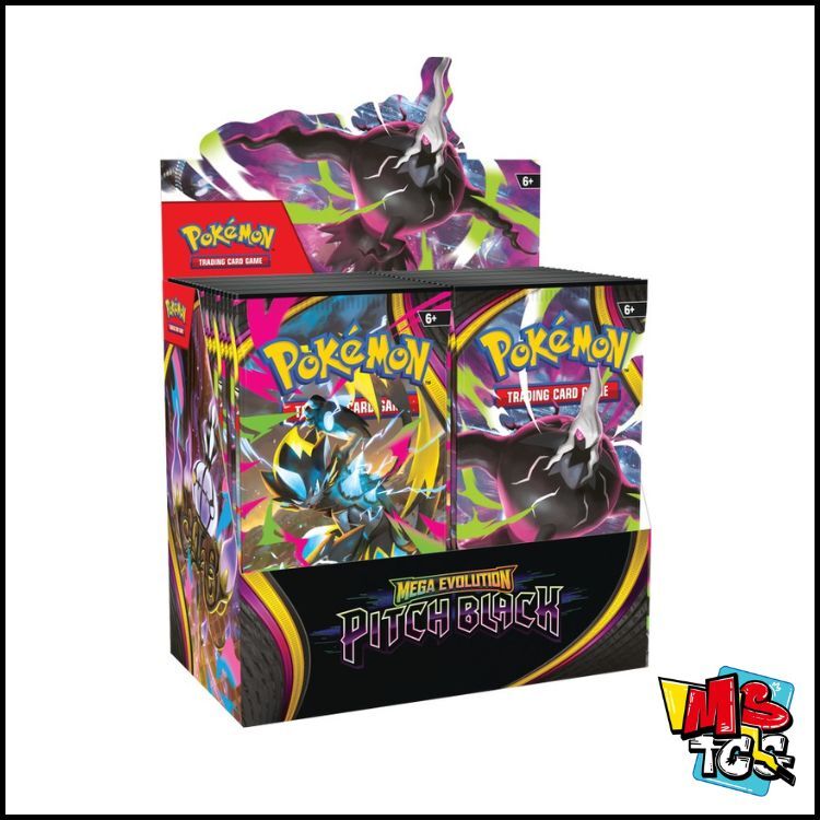 Pokémon ME-05 Pitch Black Booster Pack box