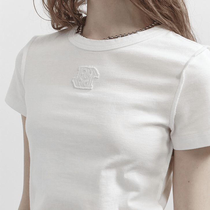 RAIVE｜Essential New Embroidered T-shirt [2 colors]