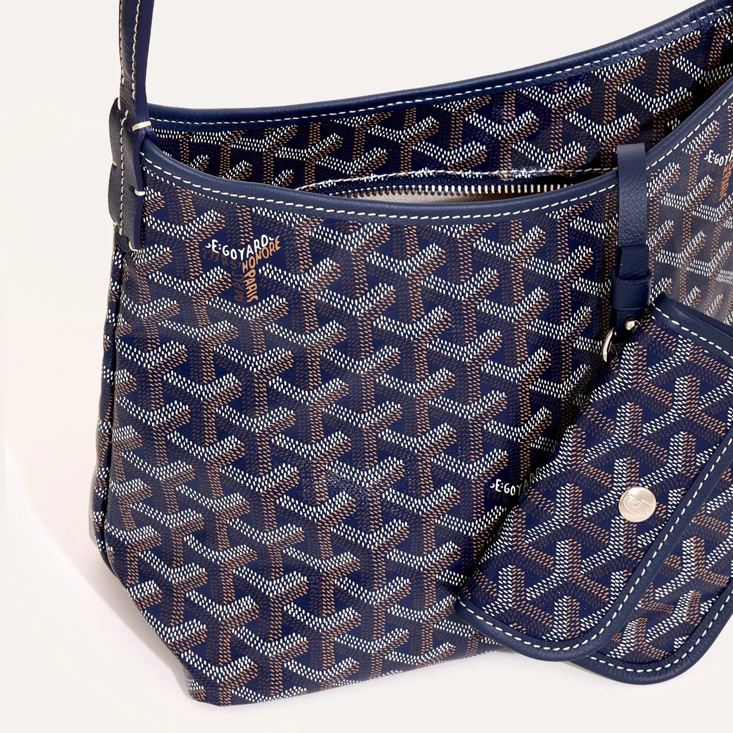 GOYARD MINI HOBO NAVY 深藍