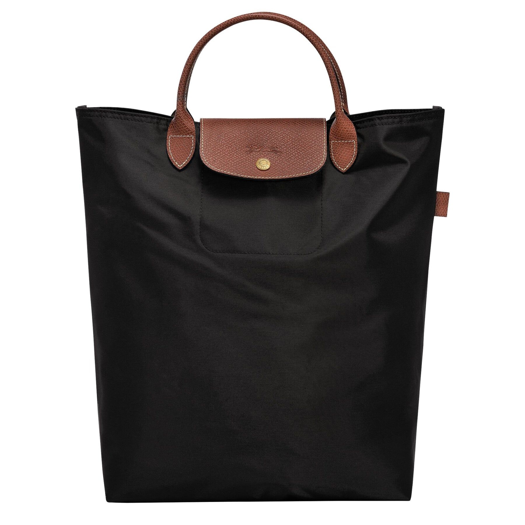 【預購】 Longchamp K071701 Le Pliage M 短把手提包(黑色)
