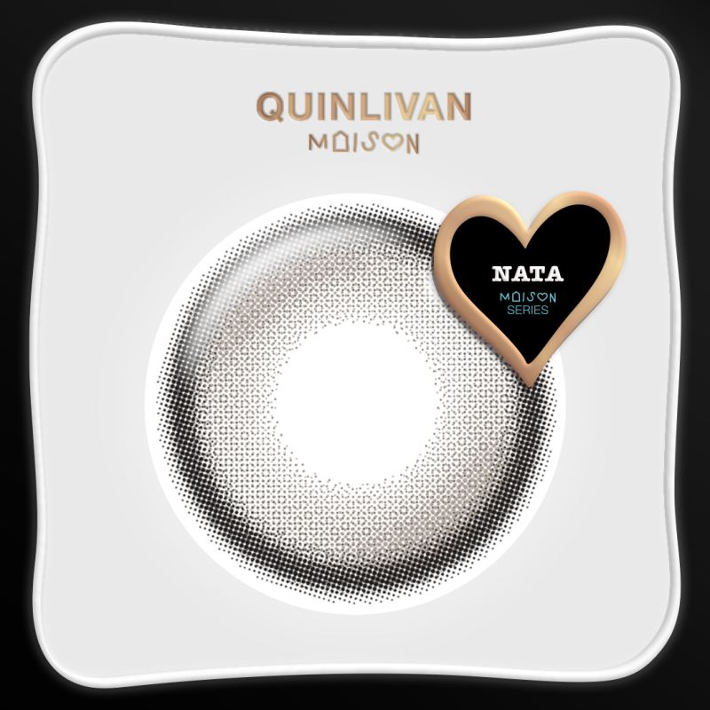 QUINLIVAN Maison Series Color Contact Lens 1Day -Nata 10pcs/box