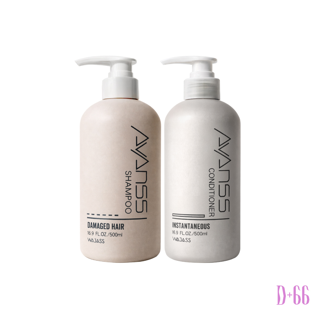 WAJASS 威傑士【AVANSS】 晶翠柔亮洗護組  500ml