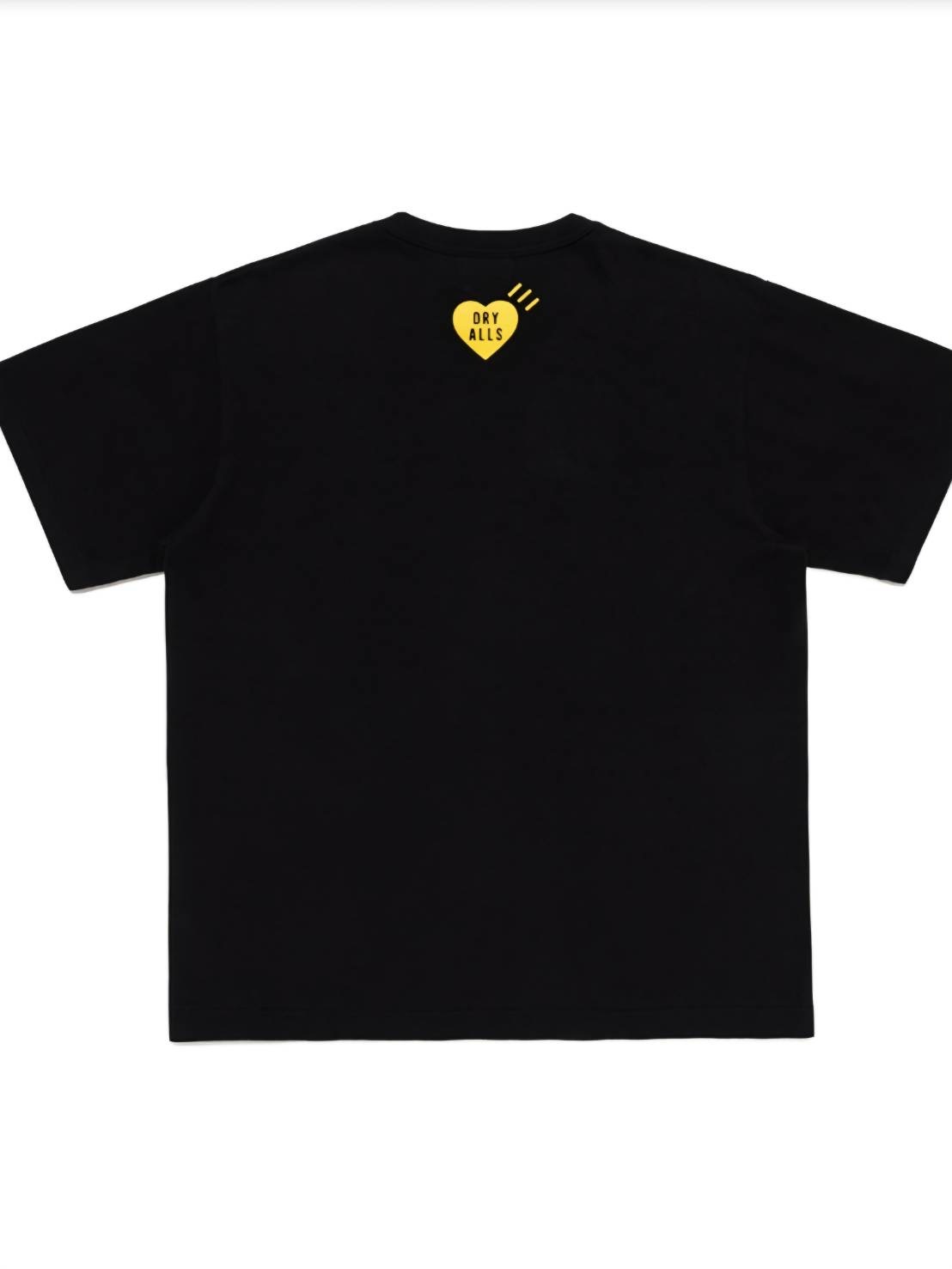 【HUMAN MADE】0718店鋪限定 大阪黃愛心短TEE