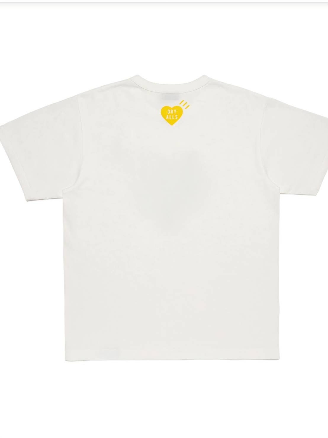 【HUMAN MADE】0718店鋪限定 大阪黃愛心短TEE