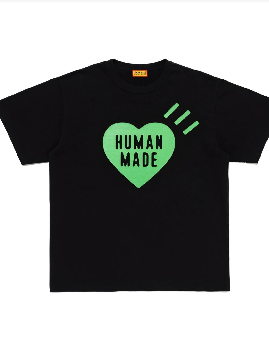【HUMAN MADE】0718店鋪限定 京都1928綠愛心短TEE