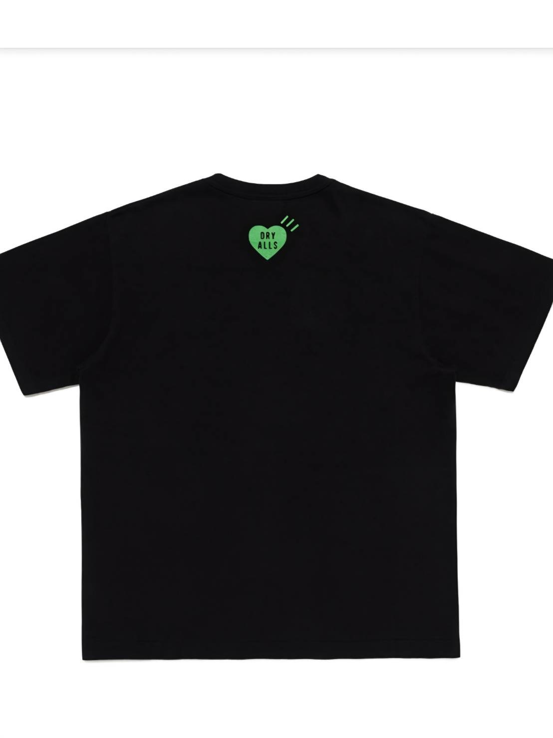 【HUMAN MADE】0718店鋪限定 京都1928綠愛心短TEE