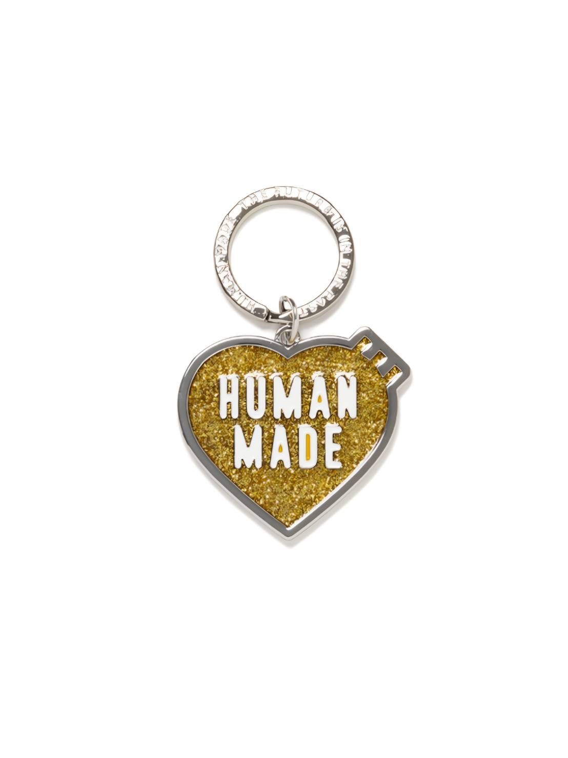 【HUMAN MADE】0718店鋪限定大阪黃愛心LOGO鑰匙圈
