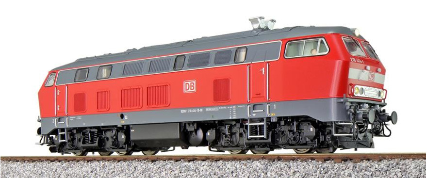 ESU 31017 HO規 德國鐵路 (DB AG) 218 414-1 型 第六時代 柴油音效數位車，帶有音效和煙霧效果