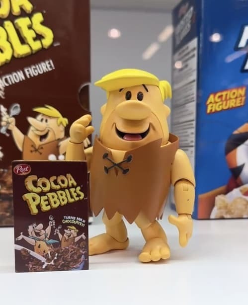 JADA 代理版 可動 6吋 家樂氏 Cocoa Pebbles 可可脆片 摩登原始人 巴尼