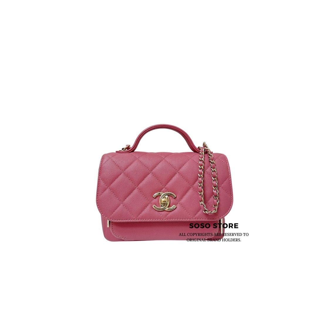 Chanel Business Affinity bag - Pink / GHW