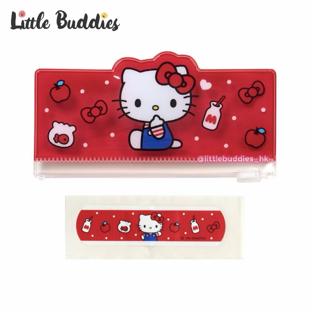 日本 Sanrio 膠布連收納zipbag (10入)