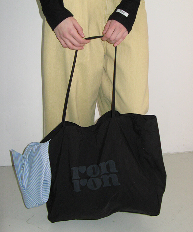 RONRON - LOGO NYLON SHOPPER *5色* (RR26ABG5388)