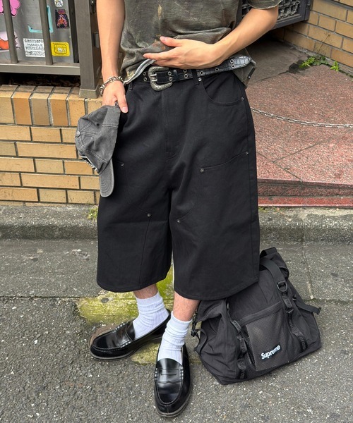 【逢甲FUZZY】KUTIR DENIM 丹寧 兩款 鉚釘 潑漆 七分褲