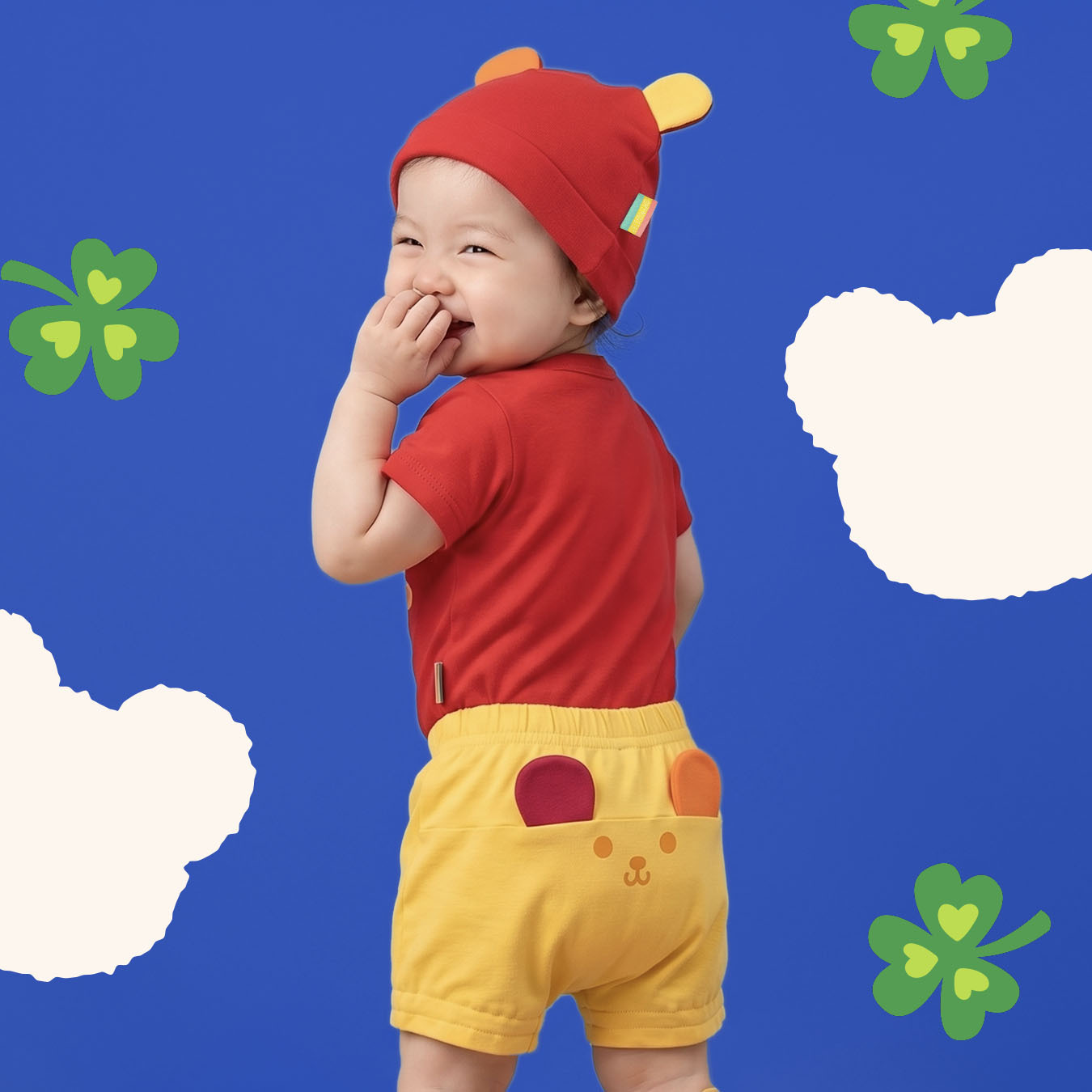 Adorable Baby Bear Shorts