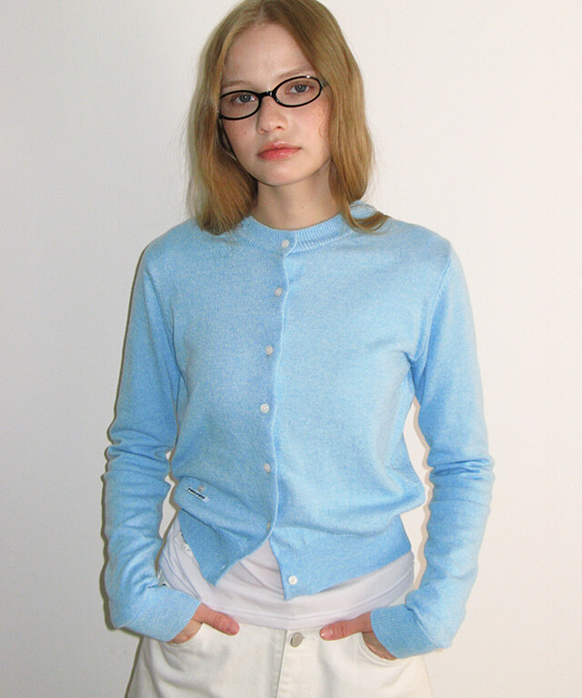 RONRON - SOFT DAYS KNIT CARDIGAN *6色* (RR26ACD5417)