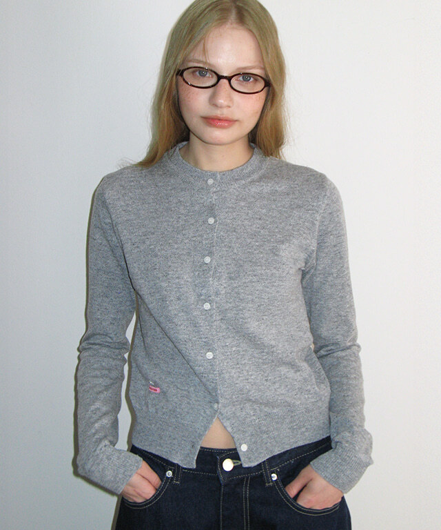 RONRON - SOFT DAYS KNIT CARDIGAN *6色* (RR26ACD5417)