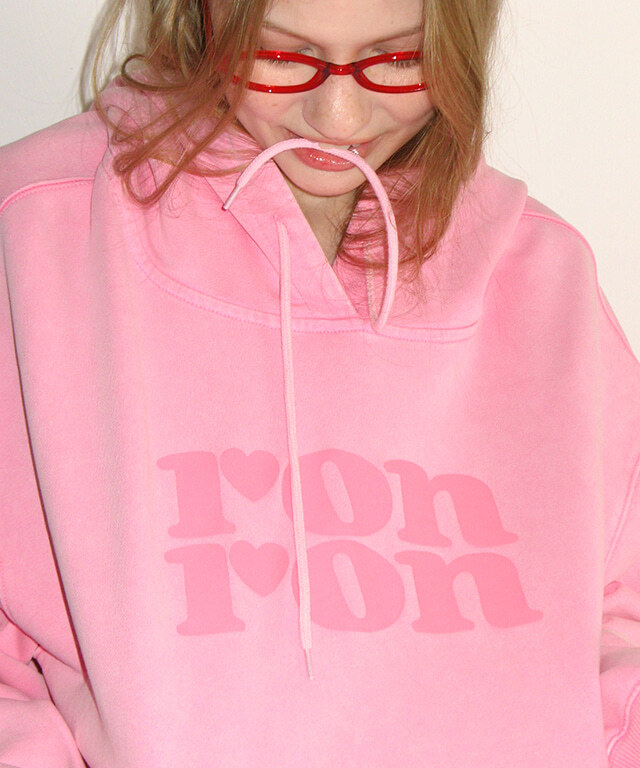 RONRON - PIGMENT LOGO HOODIE *3色* (RR26AHD5210)