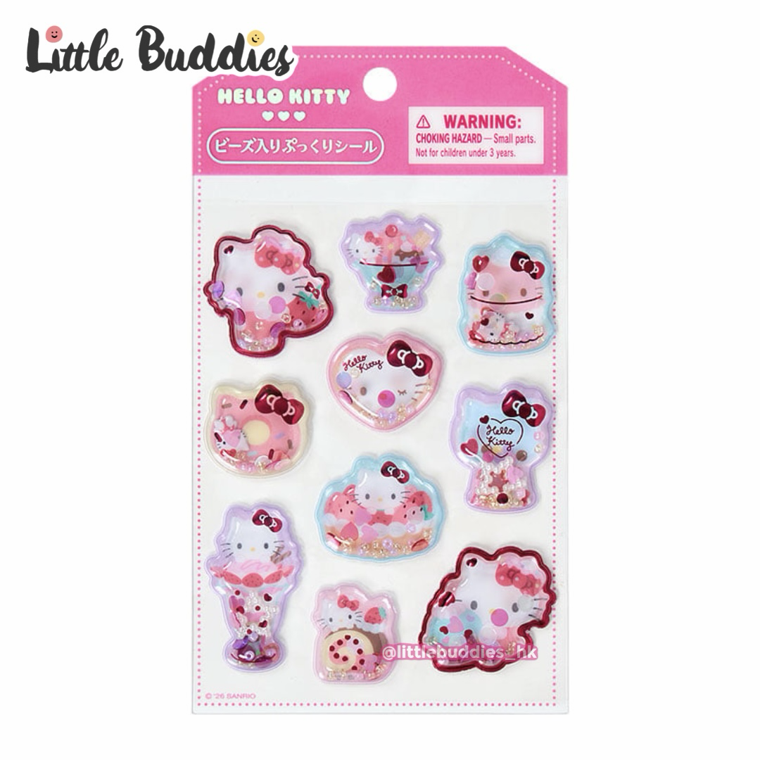 日本 Sanrio 貼紙收藏系列 - 珠珠立體擺動貼紙