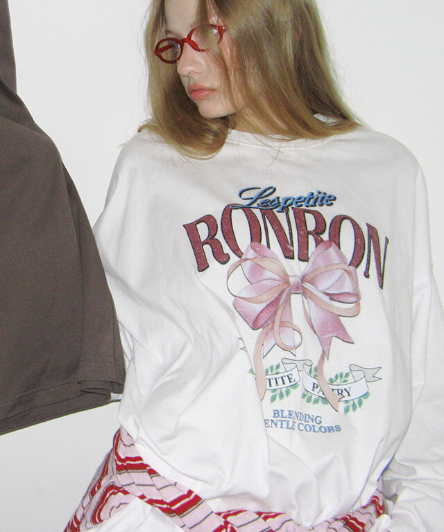 RONRON - VINTAGE DOUBLE RIBBON LONG SLEEVE *2色* (RR26ALT5331)
