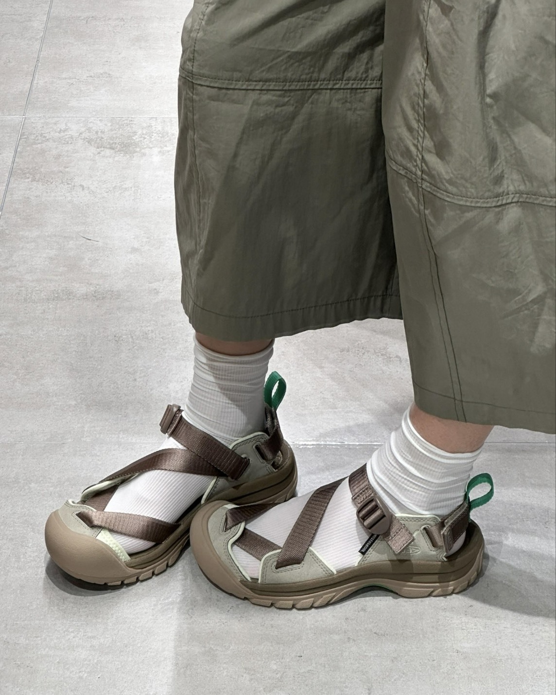【預購】KEEN × OPEN YY ZERRAPORT 2 W 灰綠色 1032590
