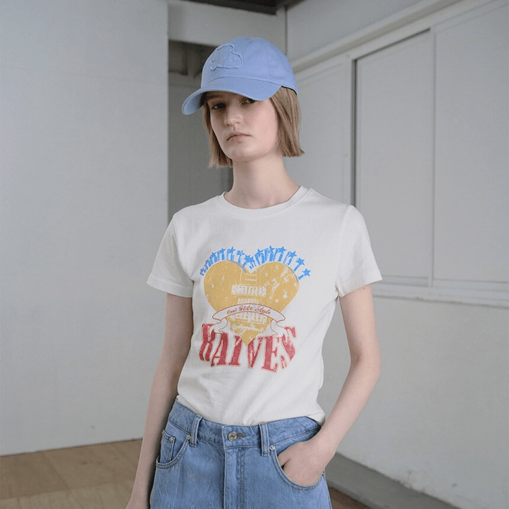 RAIVE｜Heart Ravers Graphic T-Shirt [3 colors]