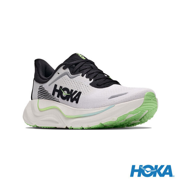 Hoka Arahi 9 1176570-FLCK 女 慢跑鞋 支撐 緩震 競速 霜白 黑