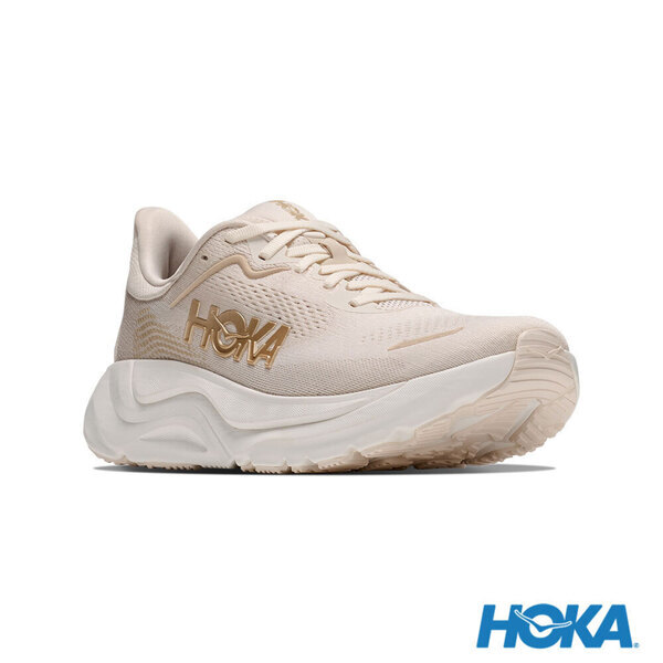 Hoka Arahi 9 Wide 1177535-ALK 女 慢跑鞋 寬楦 支撐 緩震 競速 米