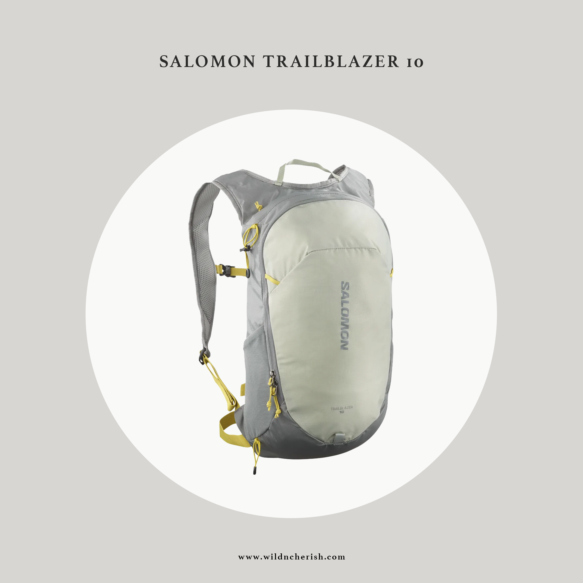 預訂 | Salomon TRAILBLAZER 10 輕量 多功能背包 灰綠色