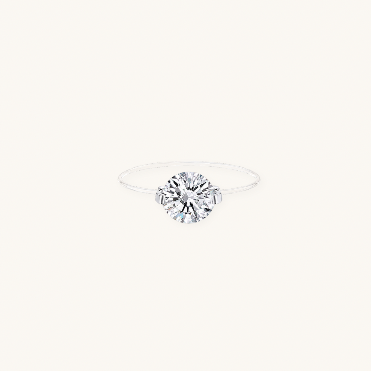 Mermaid Moissanite Ring