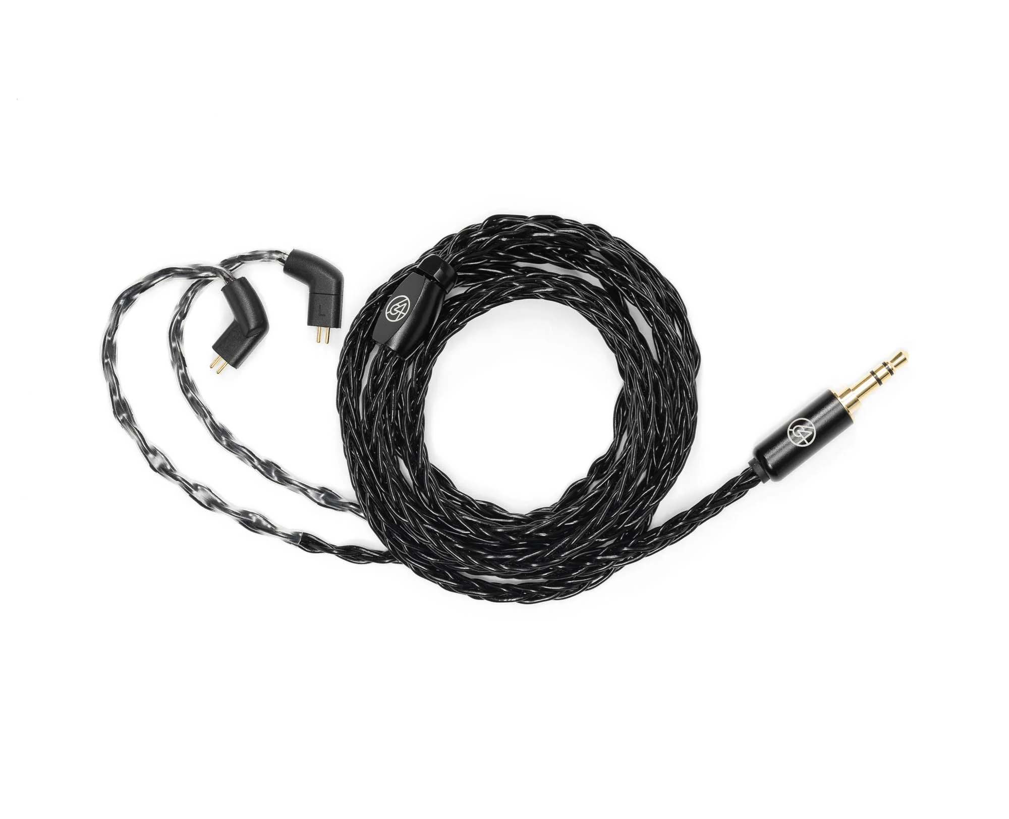 64 Audio Black Eight-Braid Cable