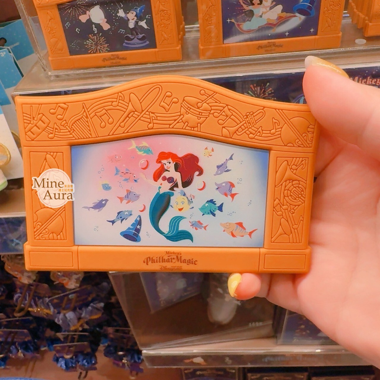 米奇幻想曲系列 小美人魚 The Little Mermaid 相框 造型 磁鐵 -香港迪士尼樂園