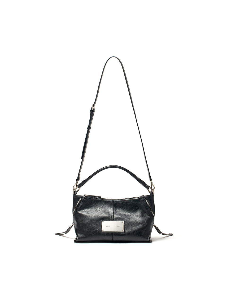 《限時團購優惠》MATIN KIM SIDE ZIPPER TWO WAY BAG IN BLACK