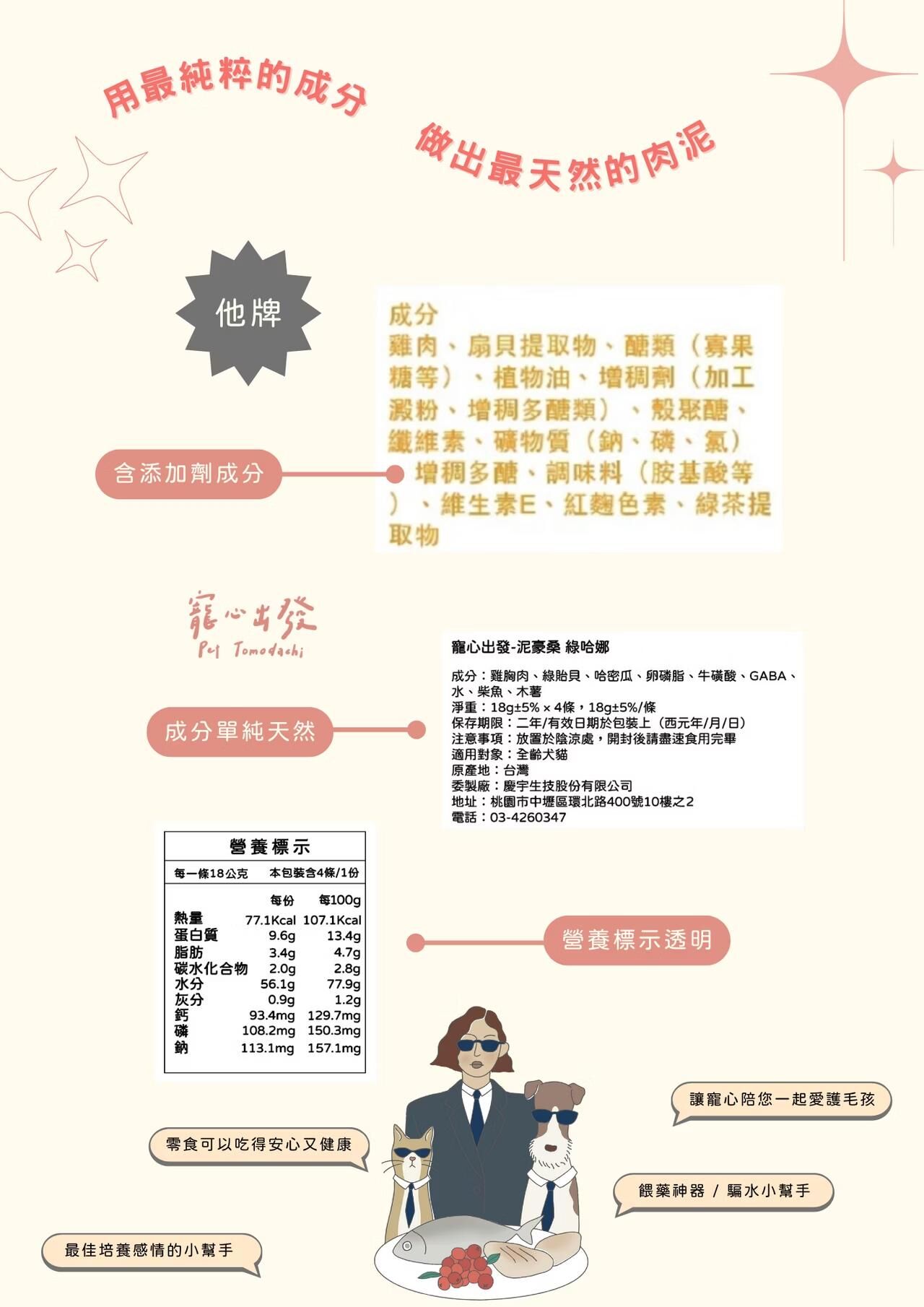 寵心出發肉泥 GABA