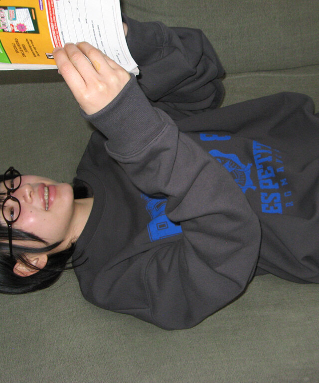 RONRON - RR 1988 VINTAGE RIBBON SWEATSHIRT *3色* (RR26ASW5392)