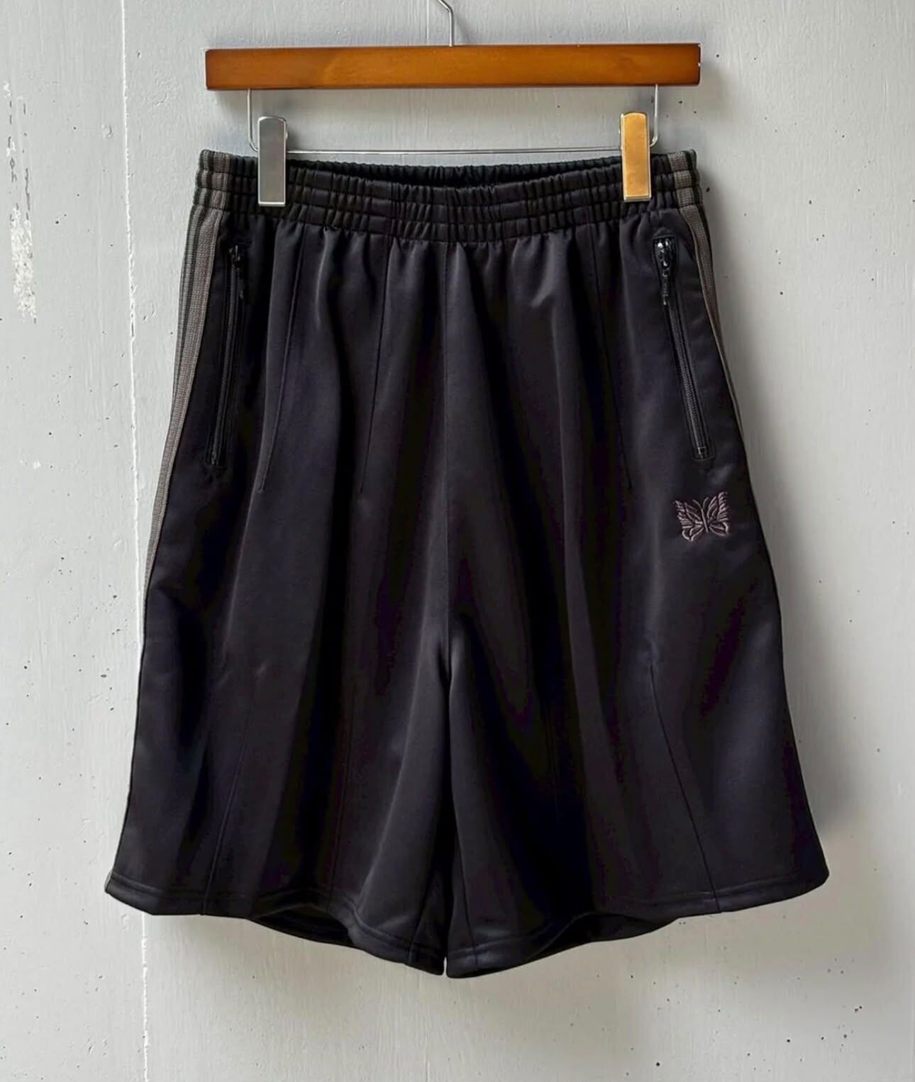 現貨|NEEDLES 別注H.D. TRACK SHORTS BLACK