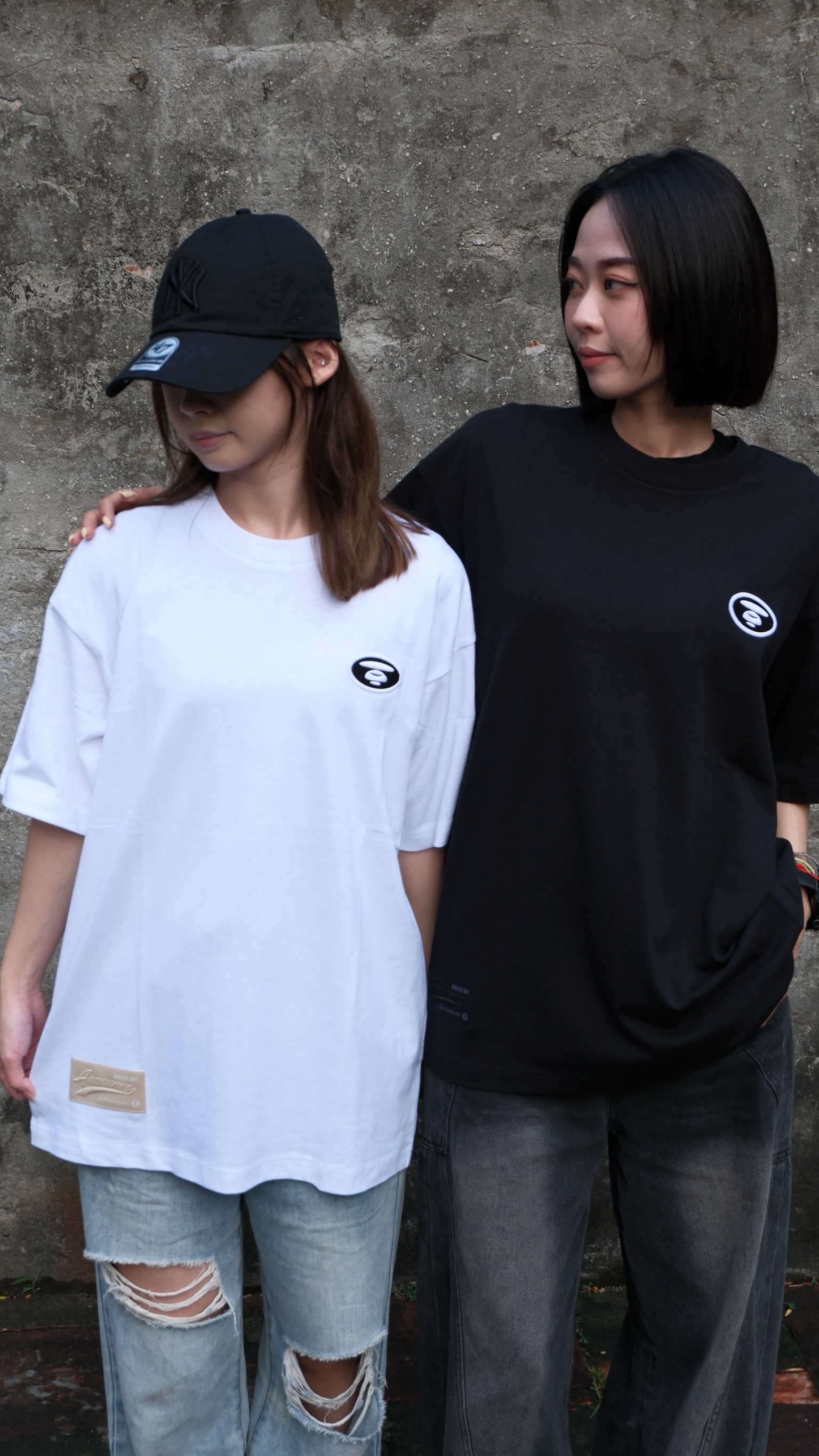 AAPE 刺繡 橢圓 猿頭 短Tee AAPTEM1770XXQ 1770