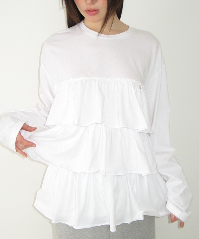 RONRON - TIERED LAYERED LONG SLEEVE *3色* (RR26ALT5354)
