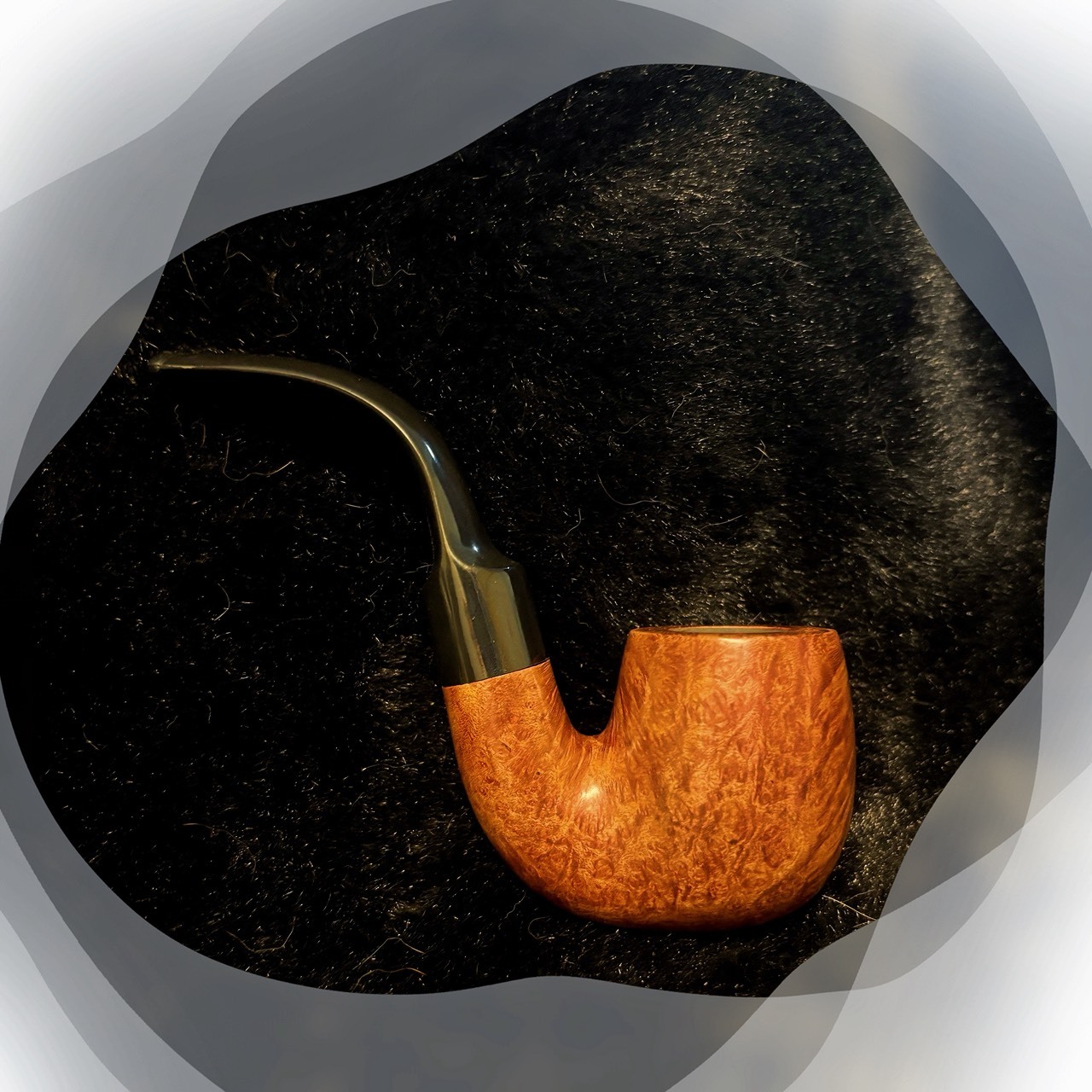 【石楠木手工煙斗】號角斗 彎斗｜天然實木・匠人工藝｜沉穩奢華 附煙斗袋＋濾芯＋濾網