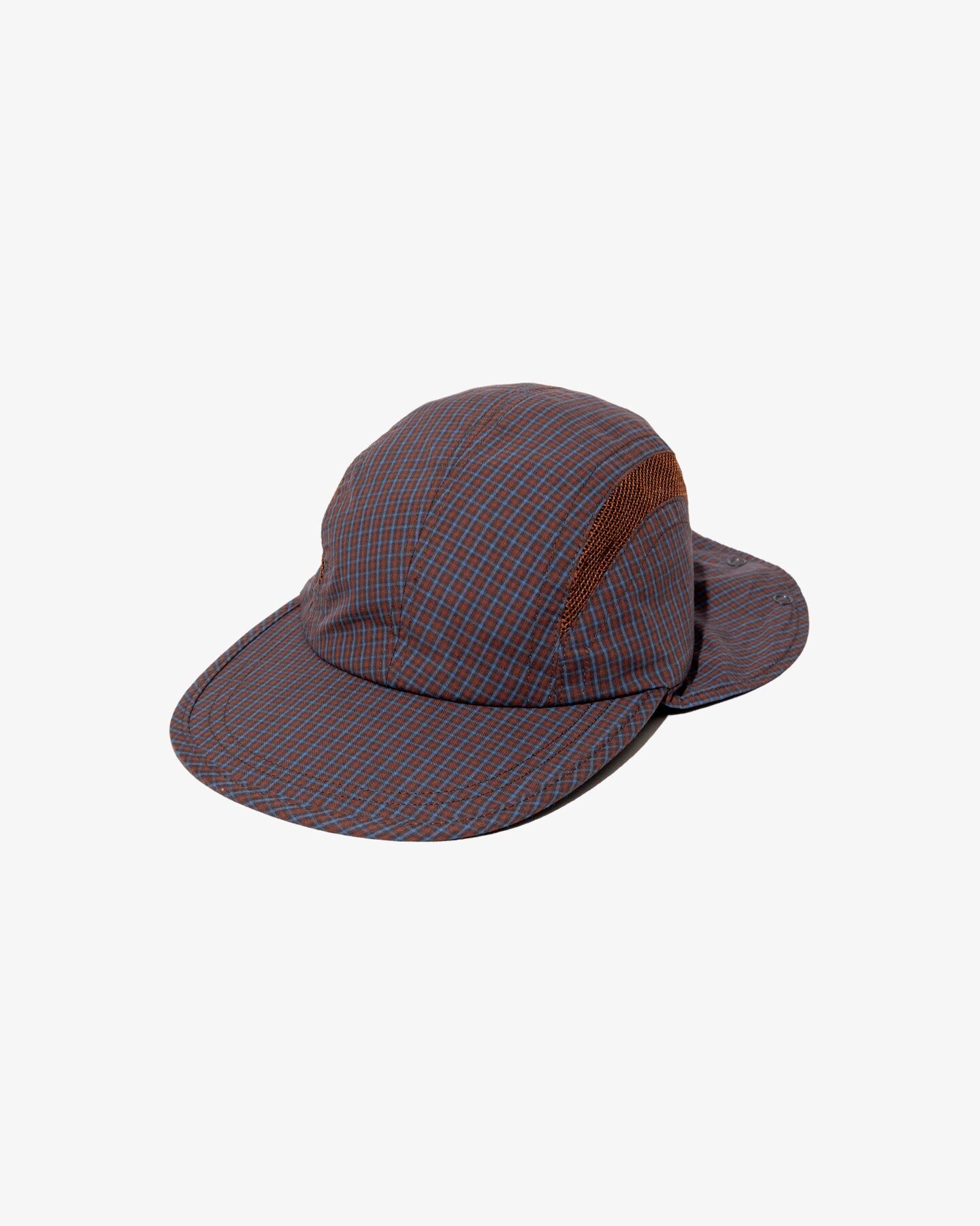 Demarcolab｜PLAID PROTECT YA NECK CAP "CRIMSON"