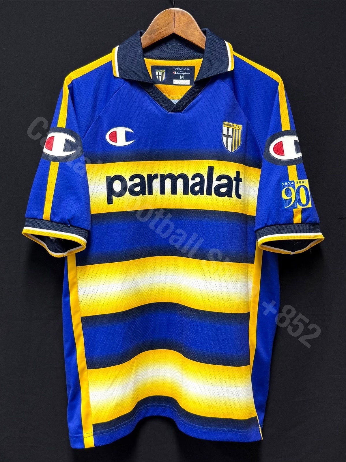 Parma 2003-2004 Champion Home Shirt #7 NAKATA