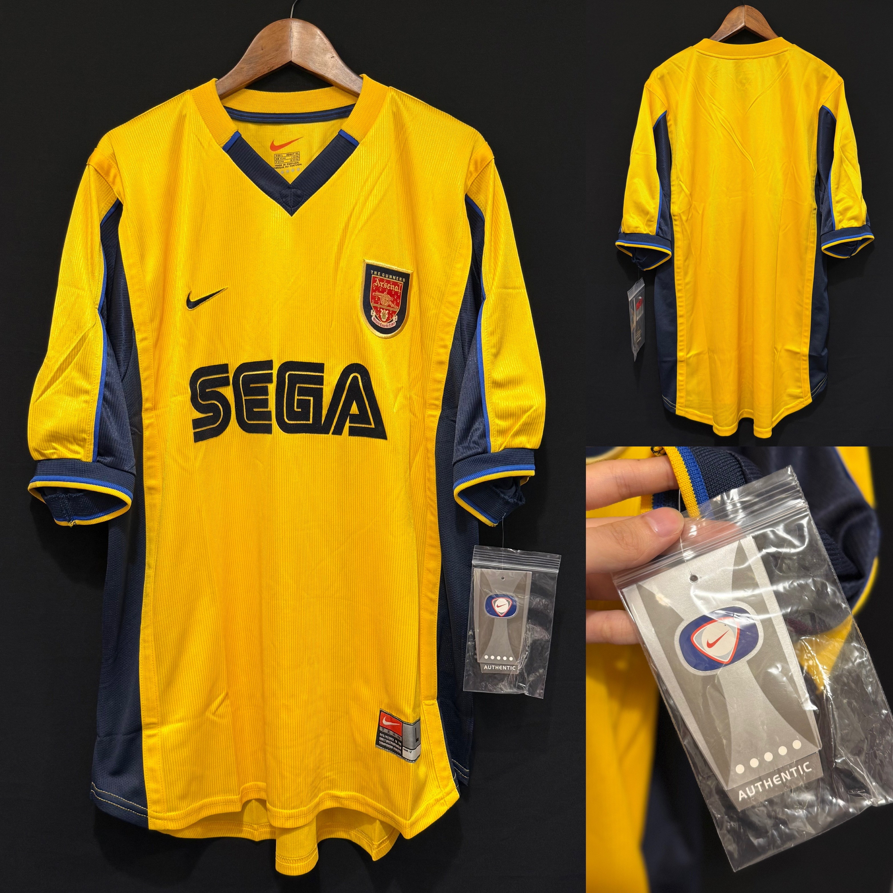(BNWT) Arsenal 1999-2000 Nike Away Shirt