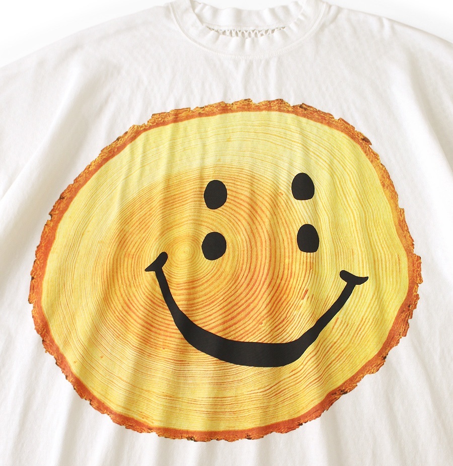 KAPITAL 2026 20/-Tenjiku Katabira HUGE-T (RAINBOWY Tree Stump print) - PRE ORDER ITEM (預訂中)