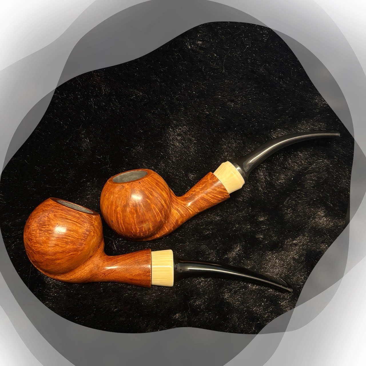 【石楠木手工煙斗】葫蘆斗 彎斗 ｜天然實木・匠人工藝｜沉穩奢華 附煙斗袋＋濾芯＋濾網