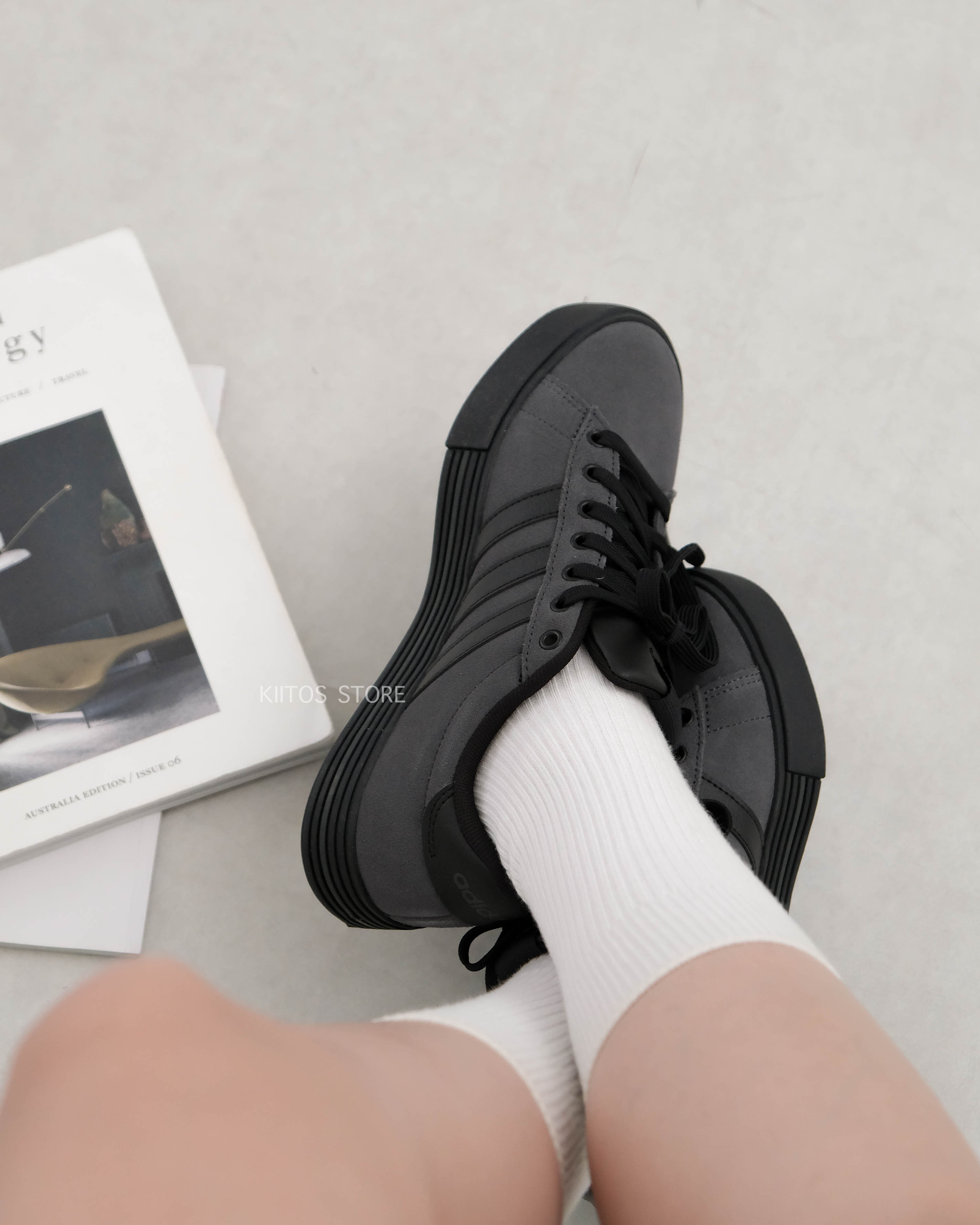 【預購】Adidas Daily 4.0 黑色 男女鞋 JI4355