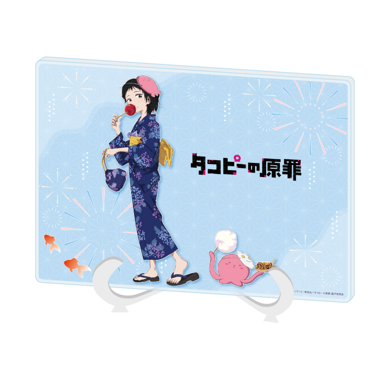 「ACG.GO」「預購」A3《章魚嗶的原罪》A5壓克力藝術板 01 夏日祭典Ver.