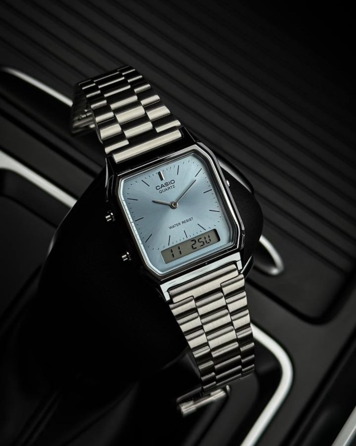 CASIO 卡西歐 復古 小方錶 石英機芯 手錶 兩色