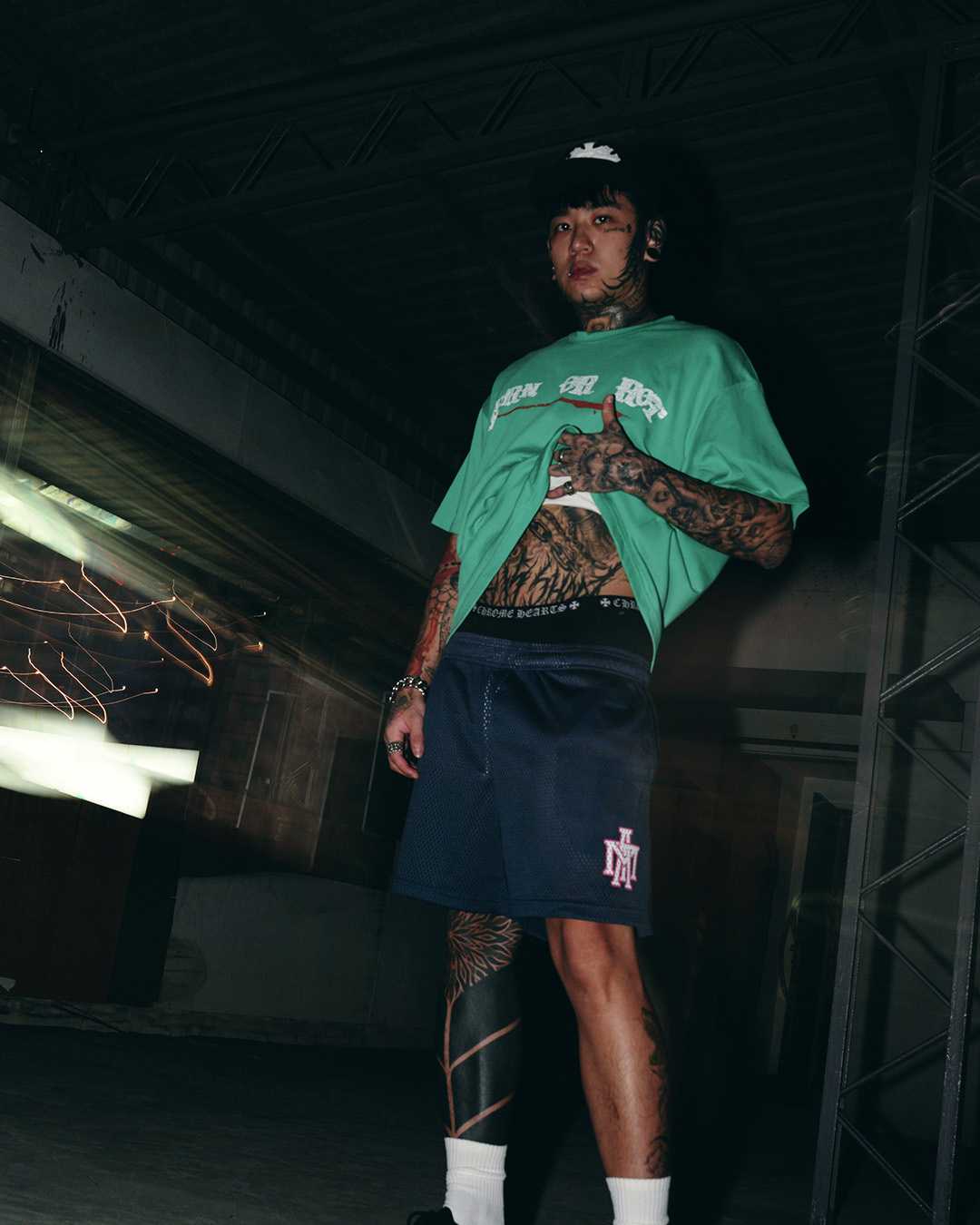 MTA｜Classic Mesh Shorts (Navy Blue)